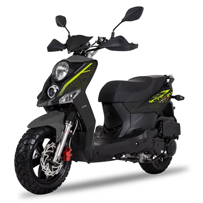 SYM CROX 125 — off-road uslubidagi shahar skuteri