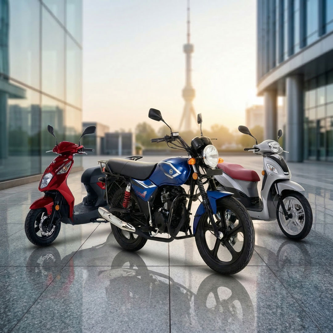 SYM Orbit 50, X-Wolf 150, Symphony S50 — O'zbekistonda rasmiy distribyutor